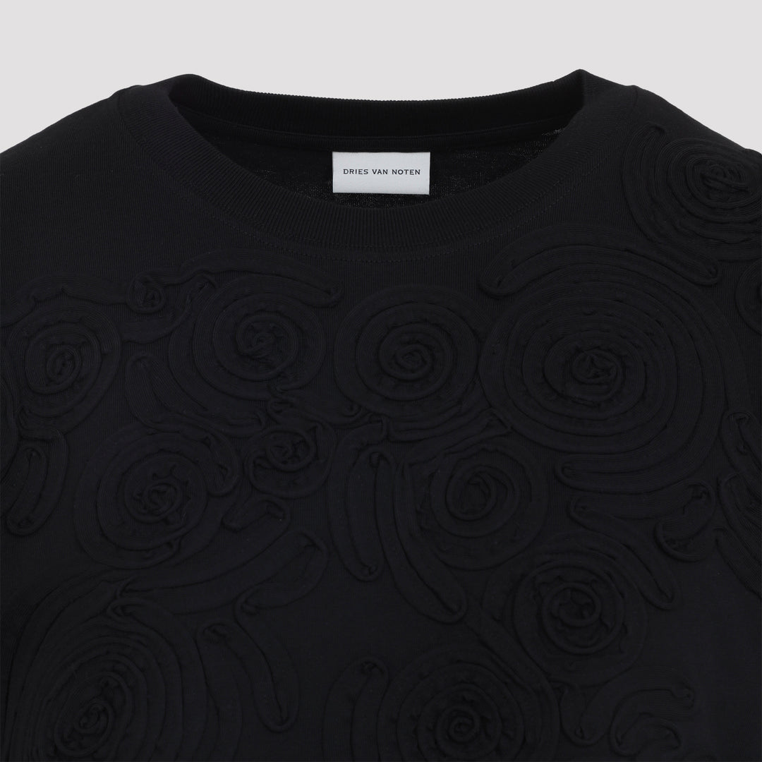 Dries Van Noten T-shirts - Nero | bd5c87a541061027925f93958b6d0b9bac65eb2b