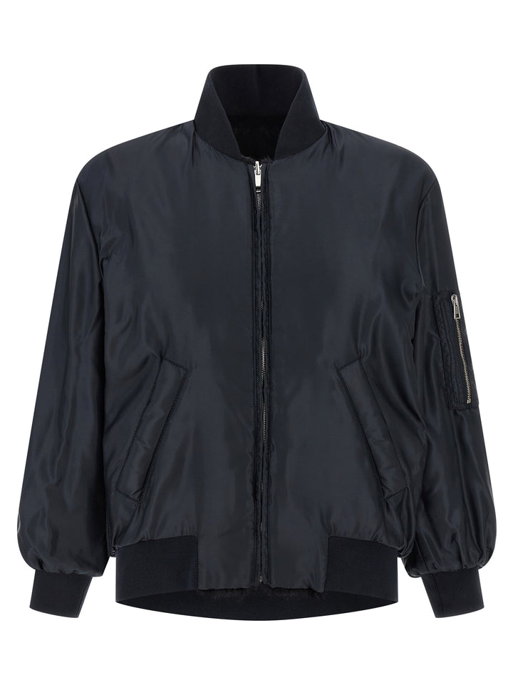 Blancha Bomber Pellicce - Blu | 815324d8b3d5f9ff095f373adc9fa84b3d05af6c