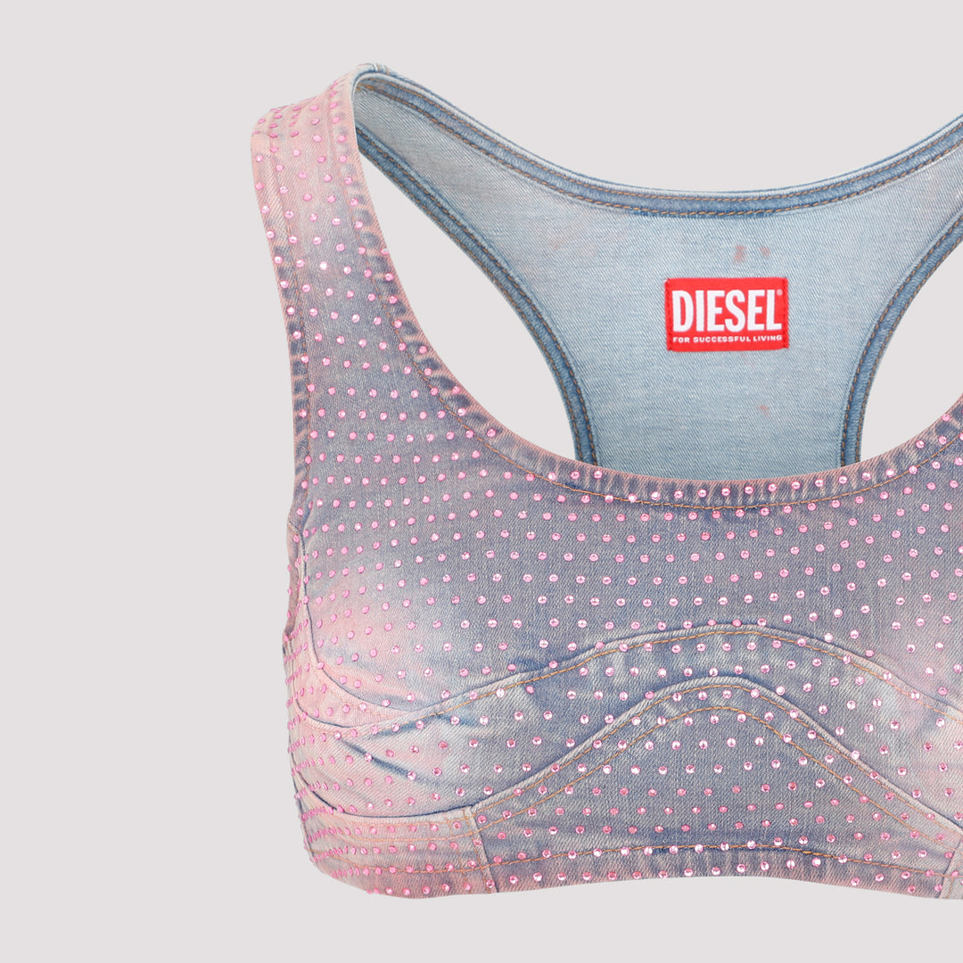 Diesel Top - Pink & Purple | 79395ad1a5baa8cf9df605fa20afa29572acdc91