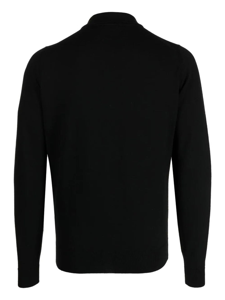 John Smedley Full zip - Nero | 47529d6e207d826c37247155b457dcb577cb9fb5