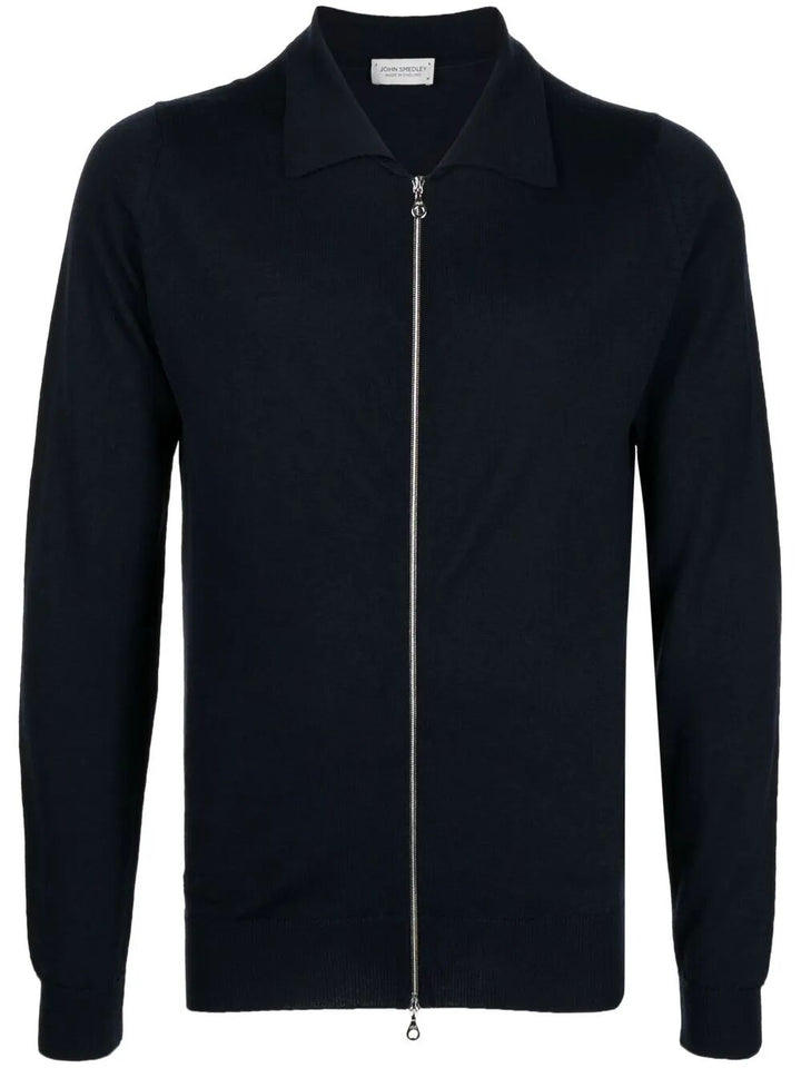 John Smedley Full zip - Blu | 898c6e806fdc05e01a9492ca40f176ff4a335d58