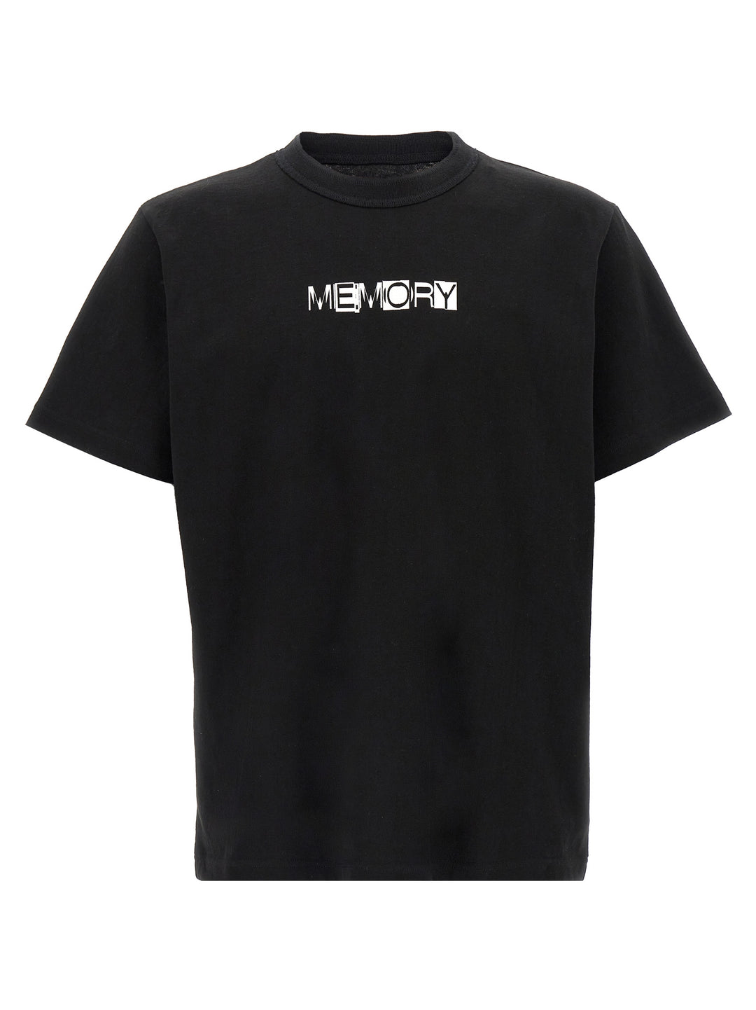 Sacai Memory T shirt - Bianco/Nero | 25ae7f692846fe8f68cbbb93a3f00177c3cfe292
