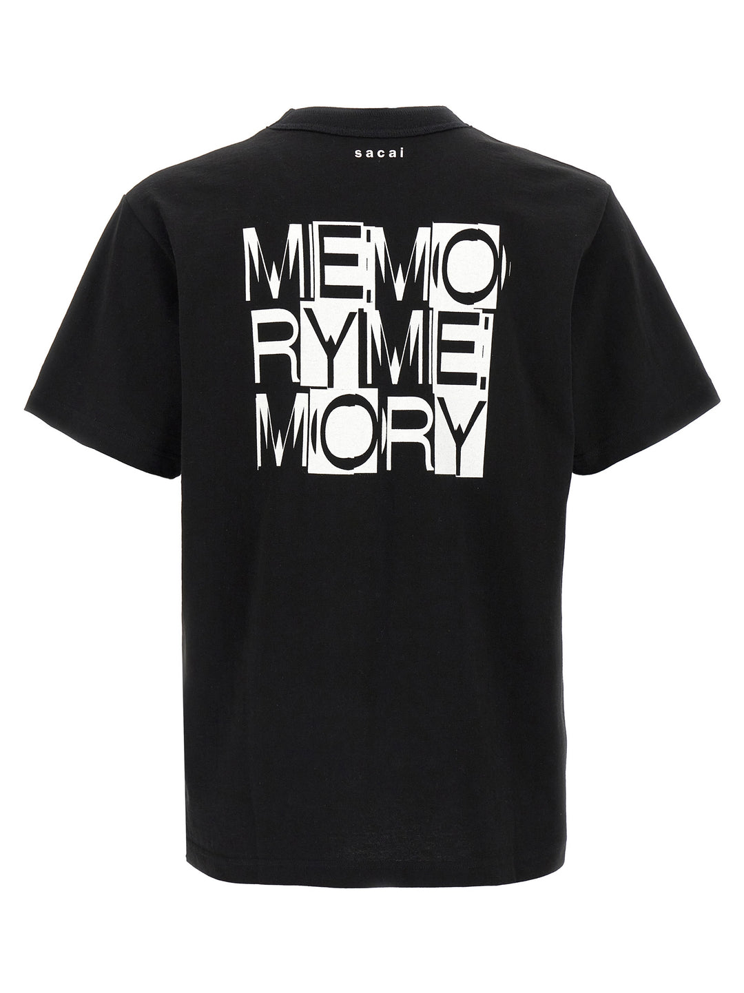Sacai Memory T shirt - Bianco/Nero | 6adfe26ad614a87ae18facf9c94e0c8b8afc5c6d