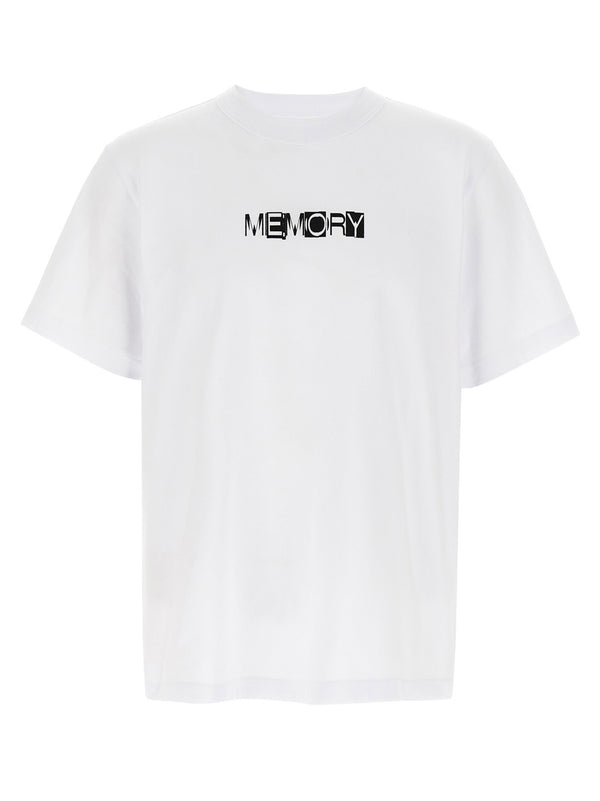 Memory T Shirt Bianco/Nero