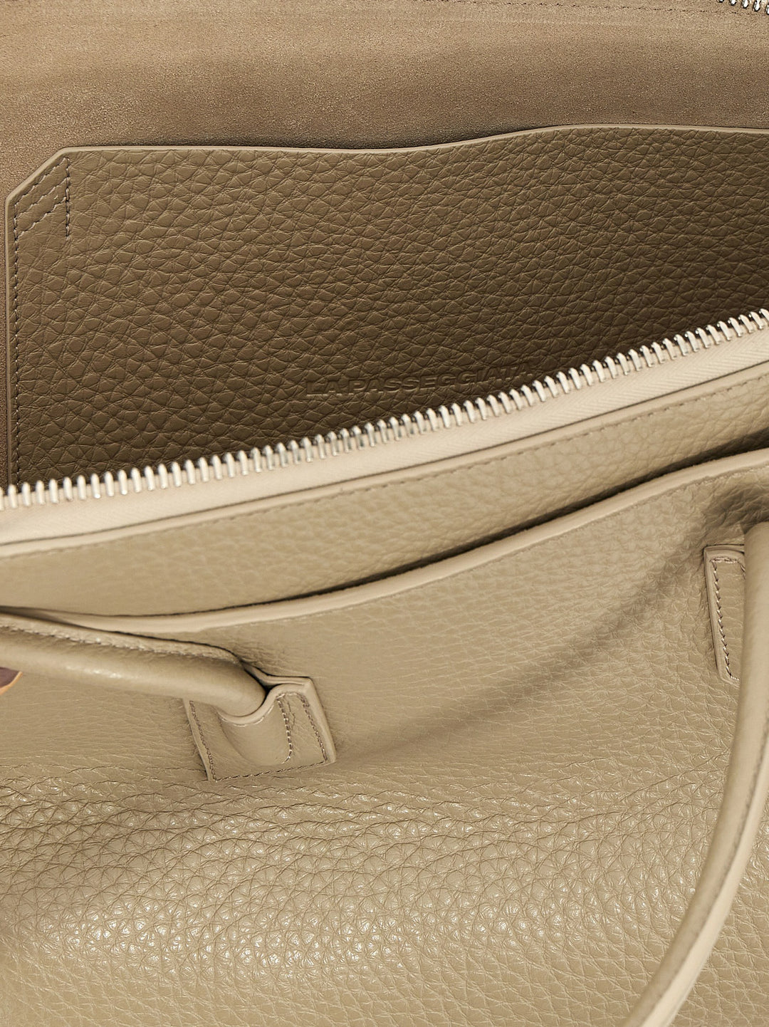 The Attico La Passeggiata Medium Borse a Spalla e Tracolla - Beige | 351434531dafe3743dc438530b20a6d9f17e8d0f