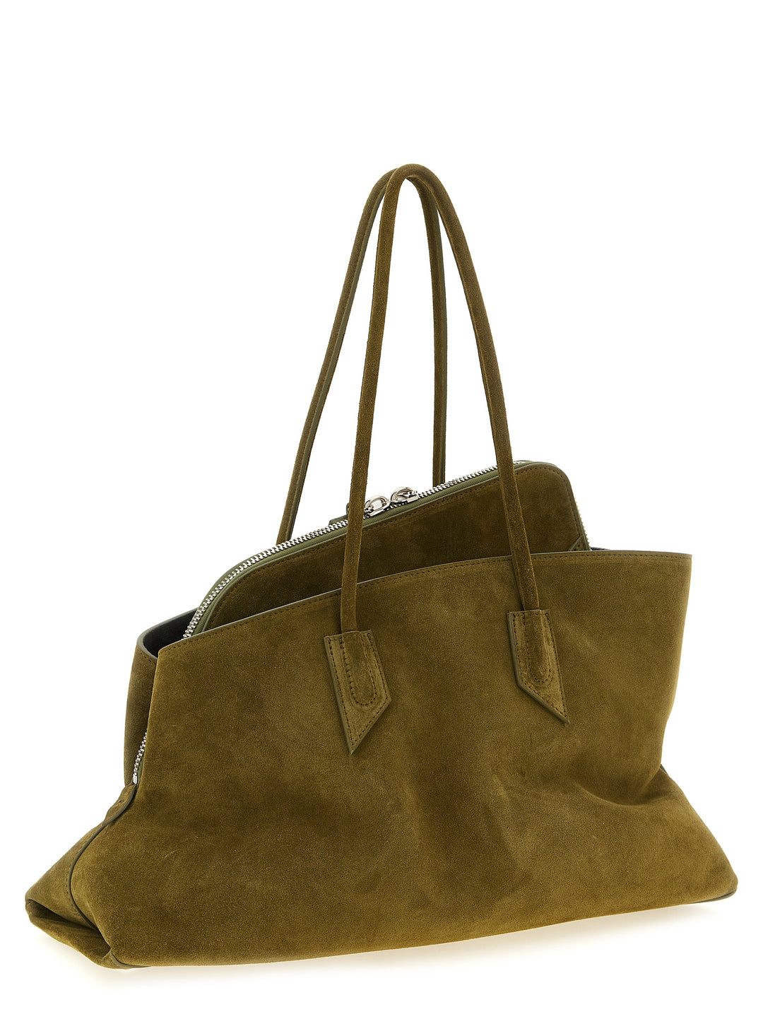 The Attico La Passeggiata Medium Borse a Spalla e Tracolla - Verde | e3db2cf01324fbb2d3efebb68542978289da245a