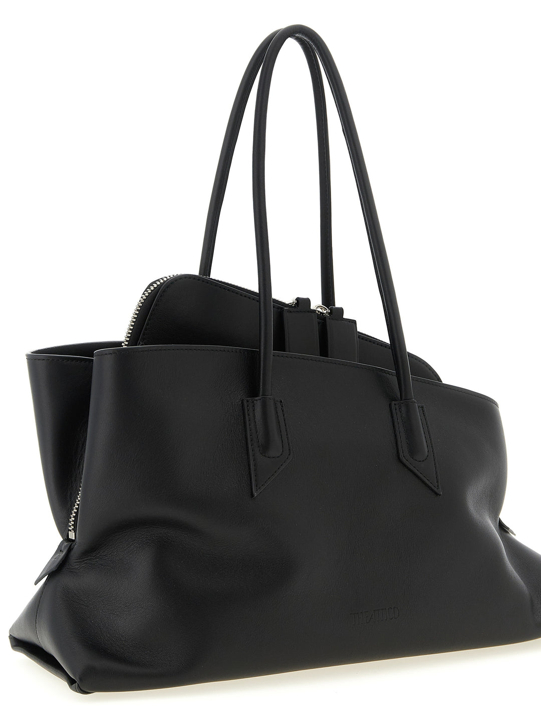The Attico La Passeggiata Medium Borse a Spalla e Tracolla - Nero | 0184790c4d0661cff8aadc539584d0ba4653ff89