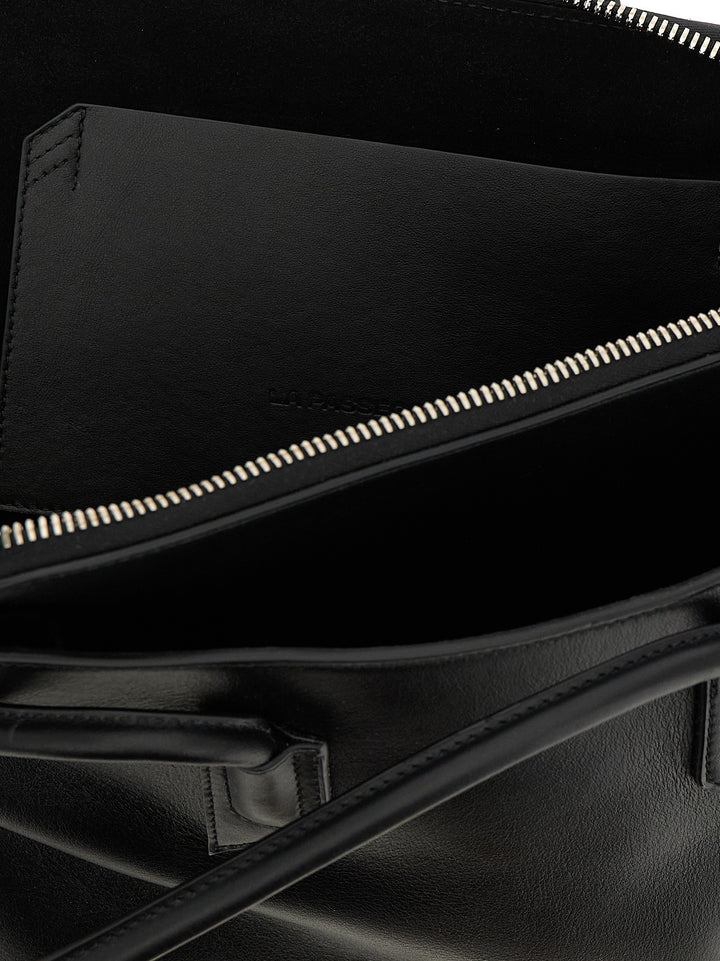 The Attico La Passeggiata Medium Borse a Spalla e Tracolla - Nero | 327ae558eca029ef130c3b6a78e964cadafaf8ce