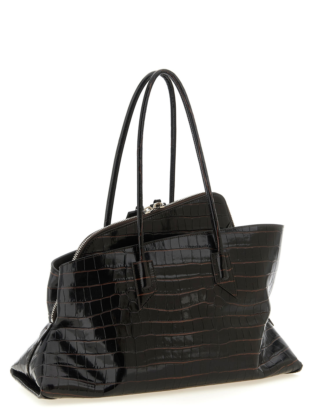 The Attico La Passeggiata Medium Borse a Spalla e Tracolla - Marrone | c980d2f20a33186abe828358c520435b0e2c6df7