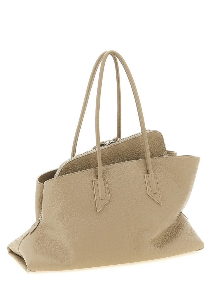 The Attico La Passeggiata Medium Borse a Spalla e Tracolla - Beige | b6e3a6338bc6d6228261ab20c0c70a196ed0f2c5