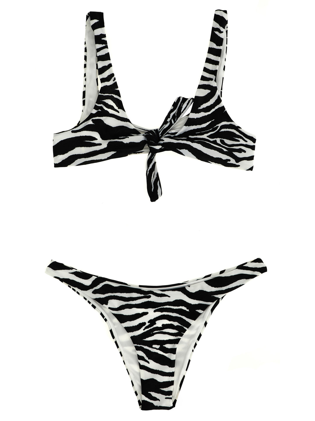 The Attico Estate Meravigliosa Beachwear - Bianco/Nero | e16a4530412217dae19b7e02fb268a374bf9521d
