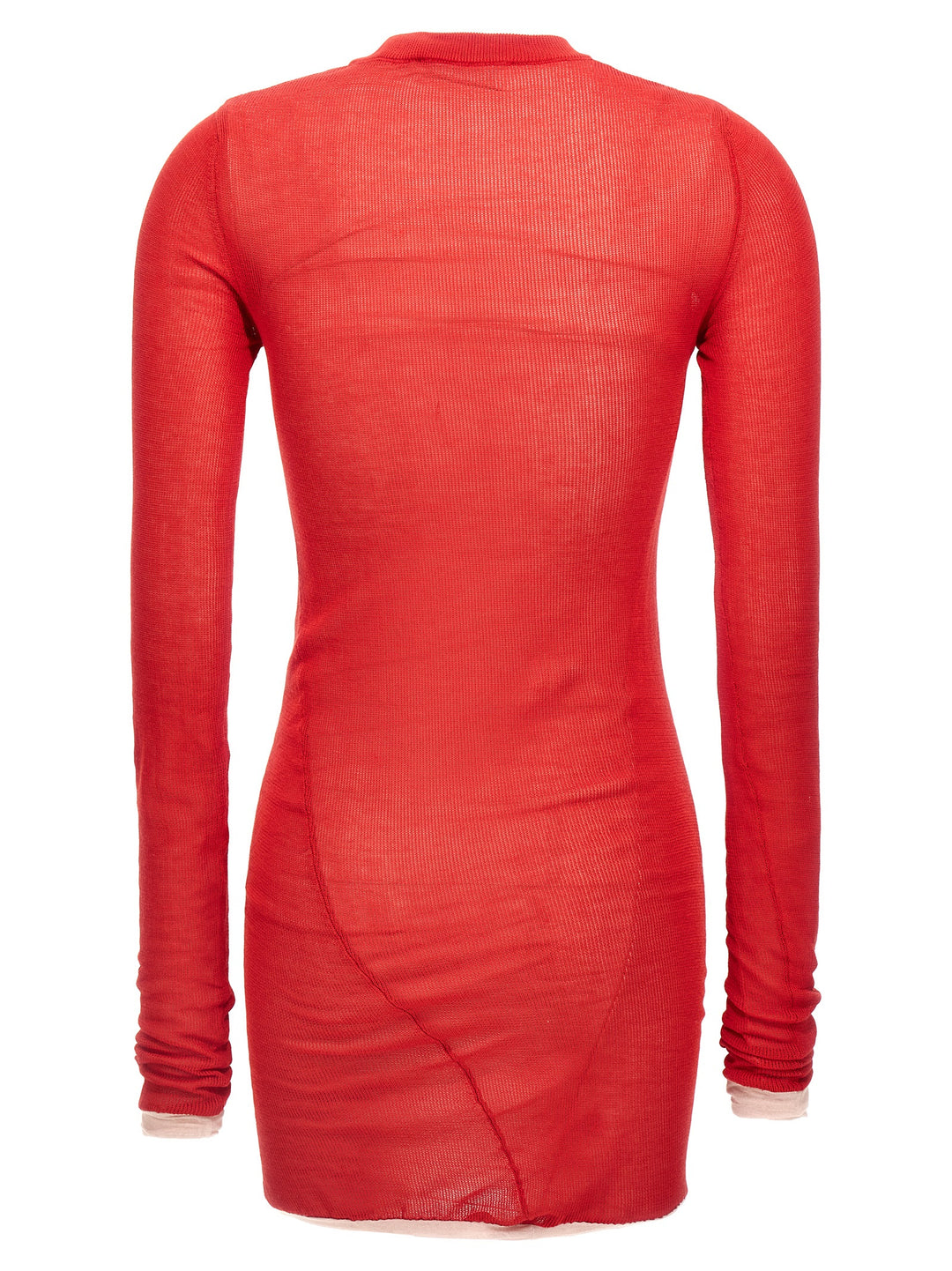 The Attico Two-Material Minidress Abiti - Rosso | d3b4b266d846fb8944bfa7934c72b12a17d0d662