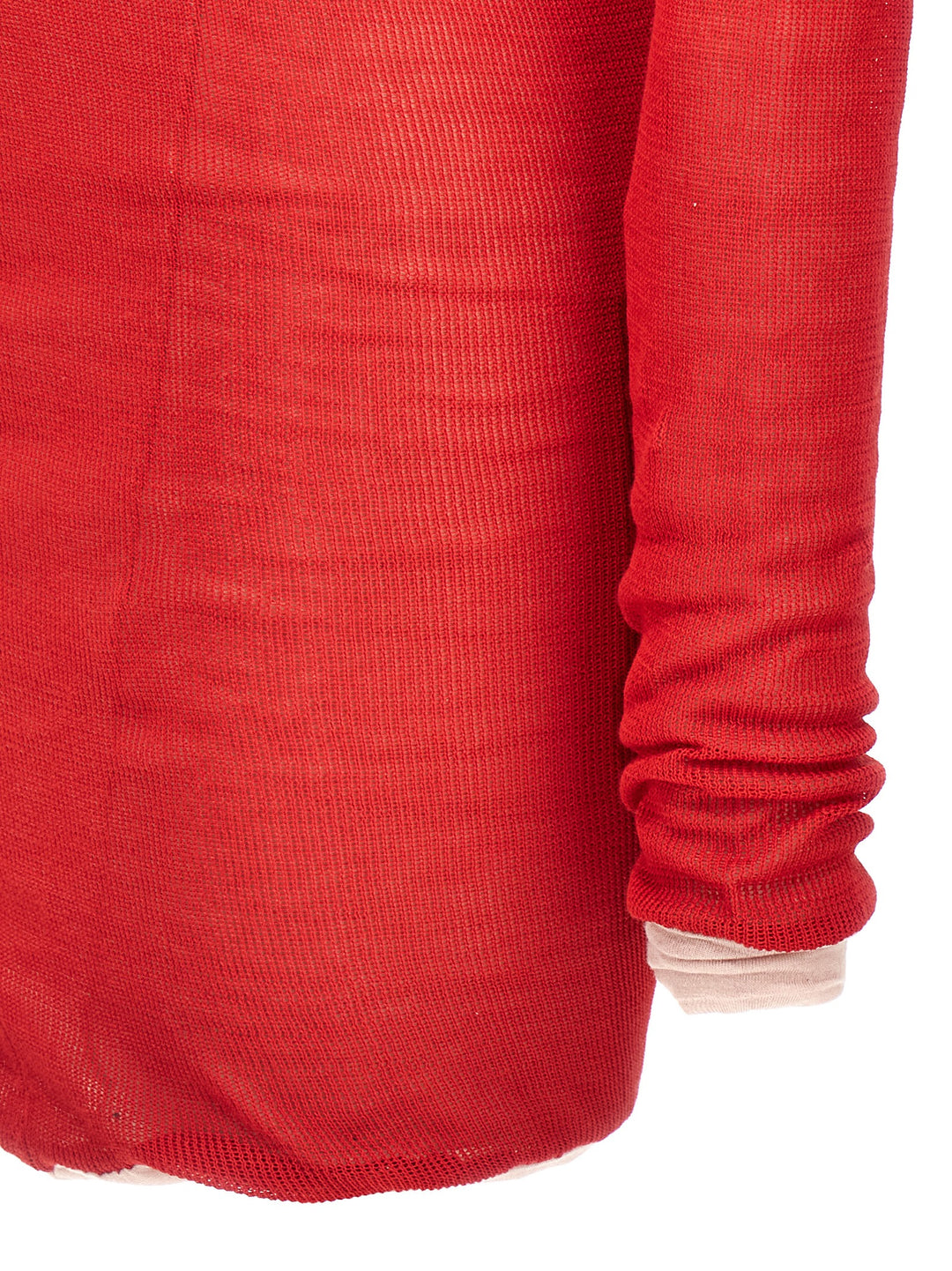 The Attico Two-Material Minidress Abiti - Rosso | b060ced7532ad786b31423693cb07921092d3fc3