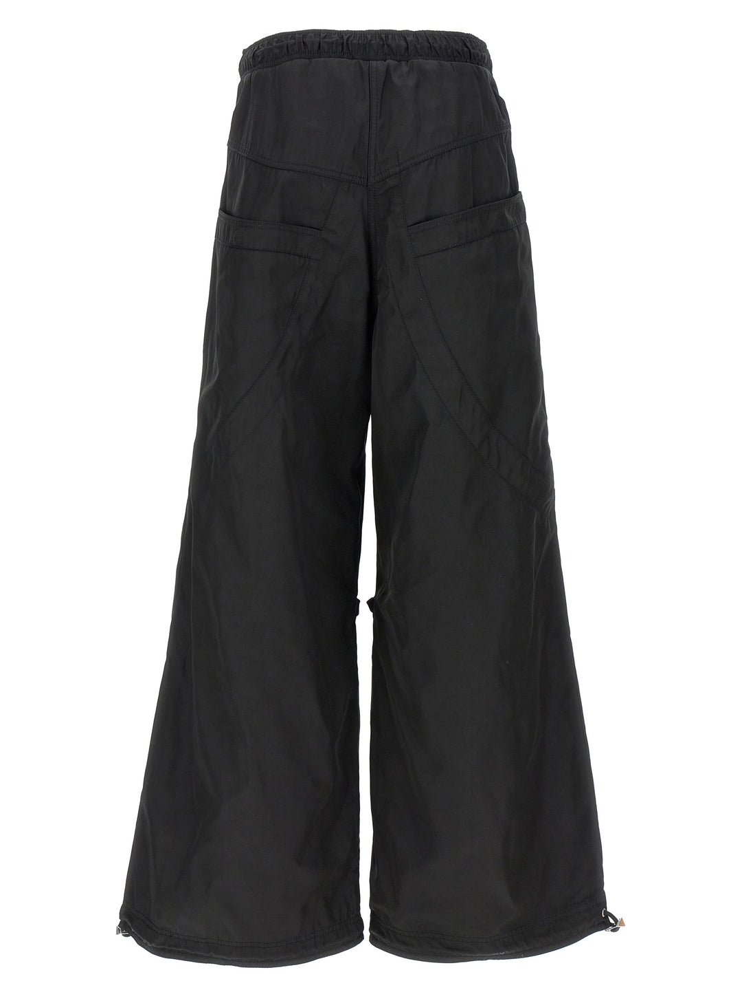 The Attico Oversized Pantaloni - Nero | 881f6fef91724afbaed1d4a8a6eca89f6ef39001