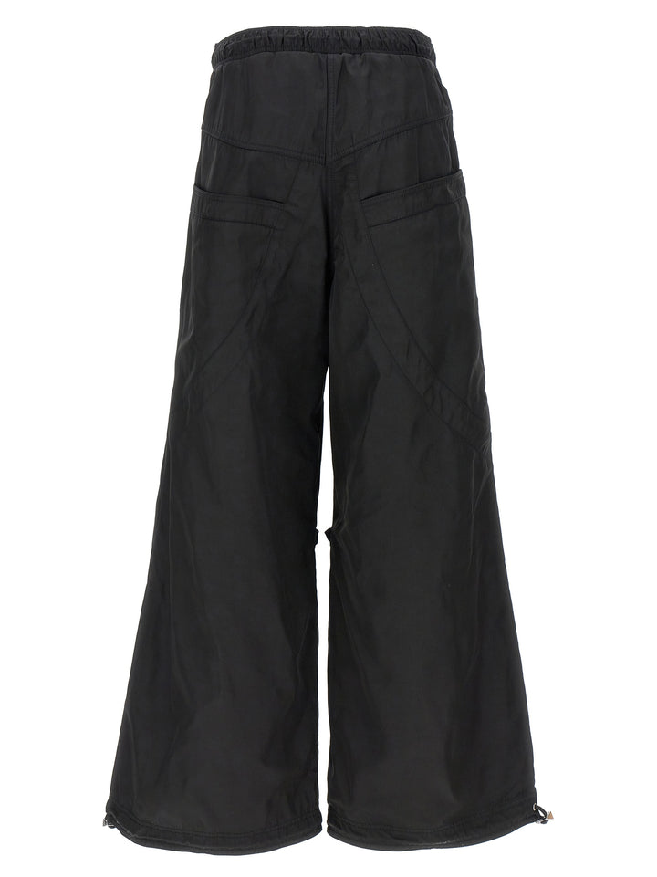 The Attico Oversized Pantaloni - Nero | 881f6fef91724afbaed1d4a8a6eca89f6ef39001