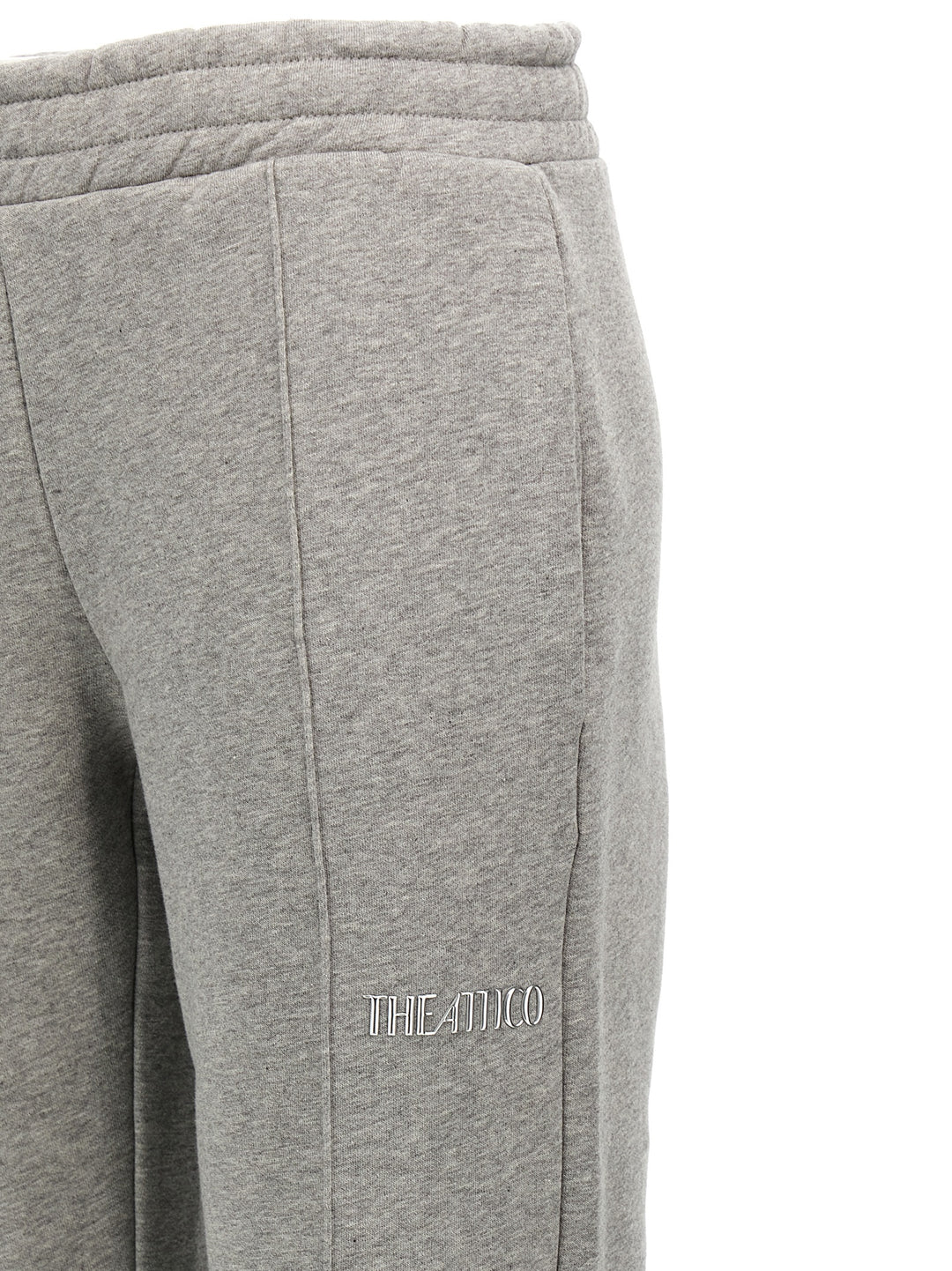 The Attico Logo Joggers Pantaloni - Grigio | 5523561e11f9e82148ea2655665c1cf1e40c735b