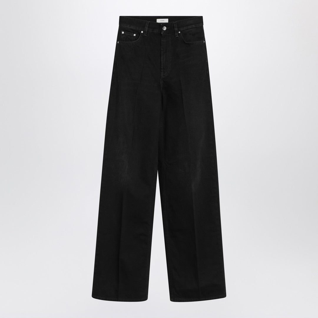 Toteme Pantaloni - Nero | 084138aa2b25ead4038a1609acafa2489c26a704