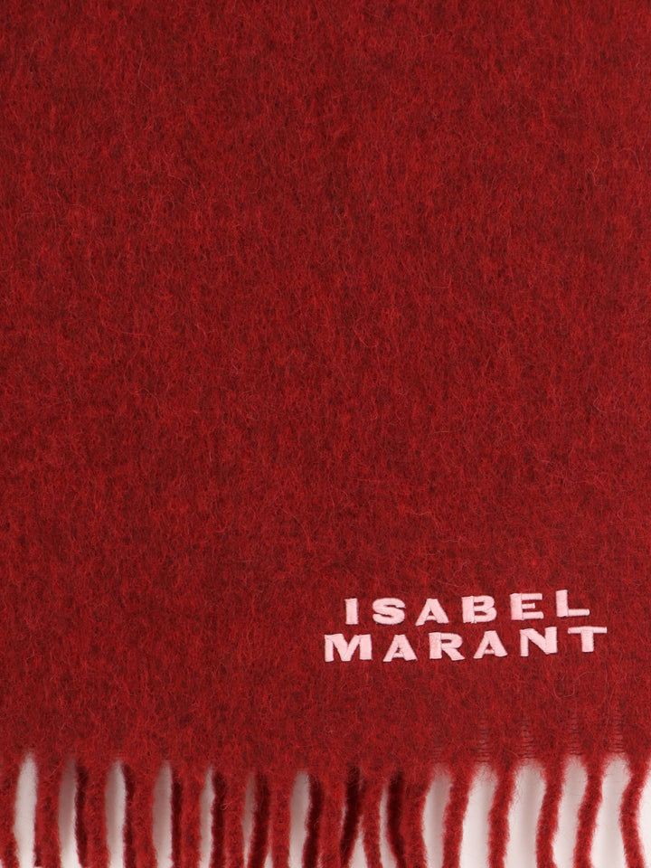 Isabel Marant Scarfs - BURGUNDY | 2169bc147d932ee26695d187c1f264590e99a7b4