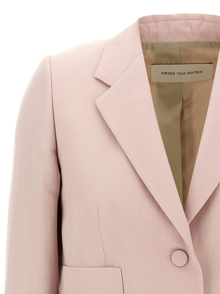 Dries Van Noten  Bamis BlazerS - Rosa | cab50756f28f8204819de29380956b95b448b1a3