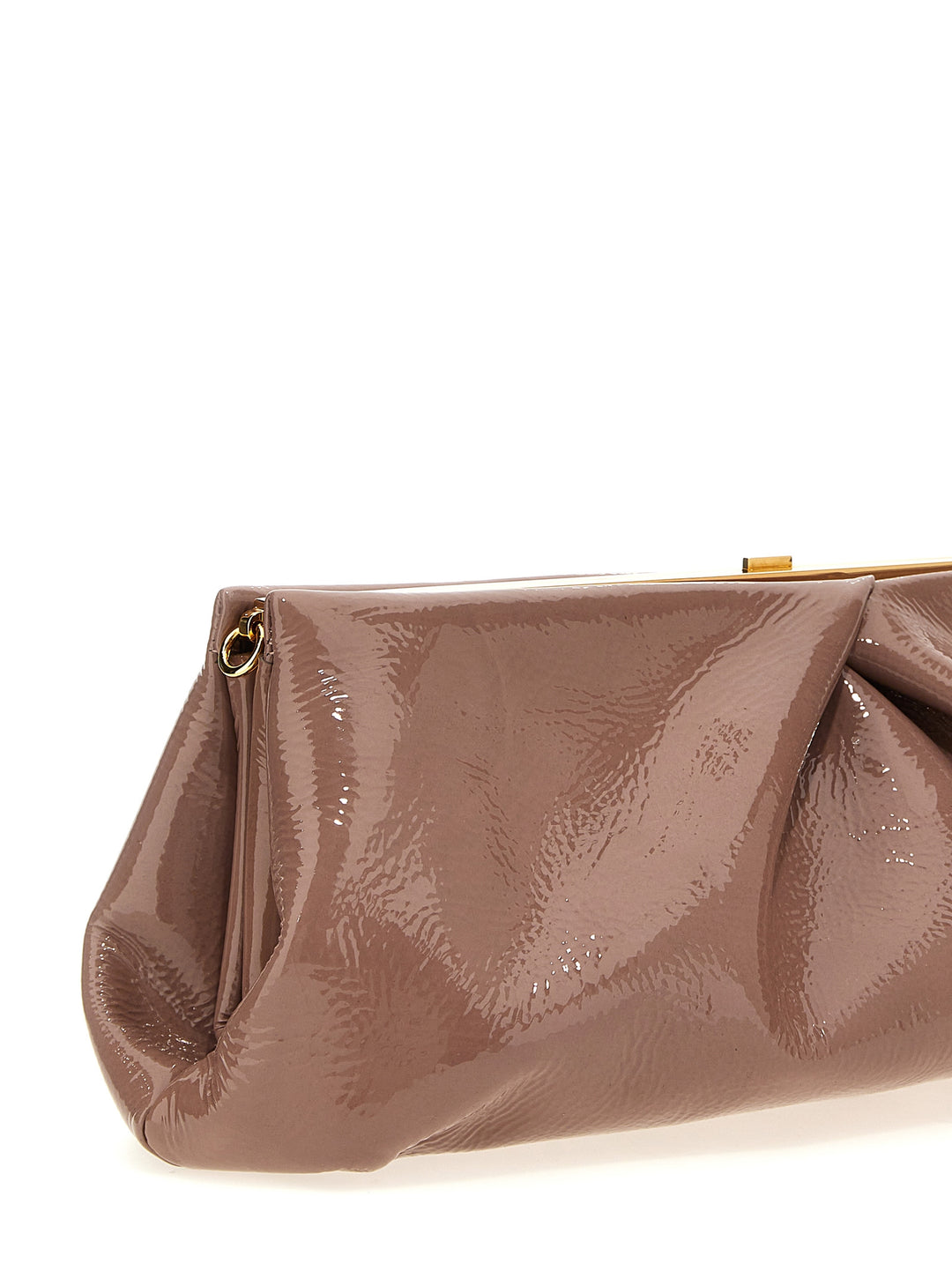 Dries Van Noten  Patent Clutch - Rosa | 8f9793c6a5323e338bf1891de2e1d69b45e99e0e