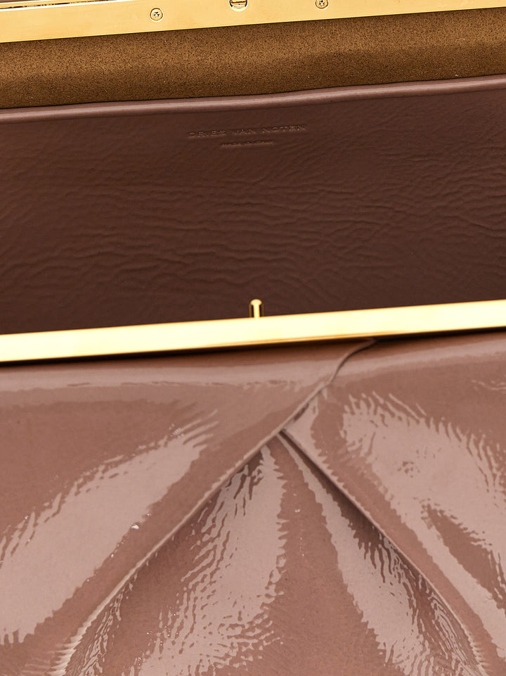 Dries Van Noten  Patent Clutch - Rosa | 7eb09dbb1f159a0ed9e7a136ecea36d7d11e8519