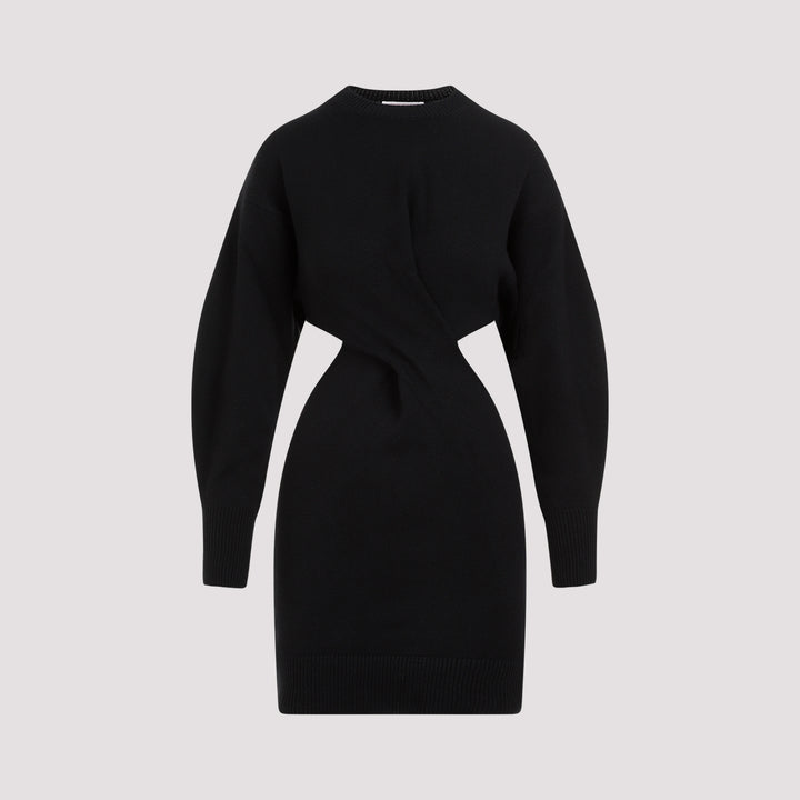 Alexander Mcqueen Mini dresses - Nero | 4c8ced23a4726a4d1fd08bc01ad45fecc77fc658