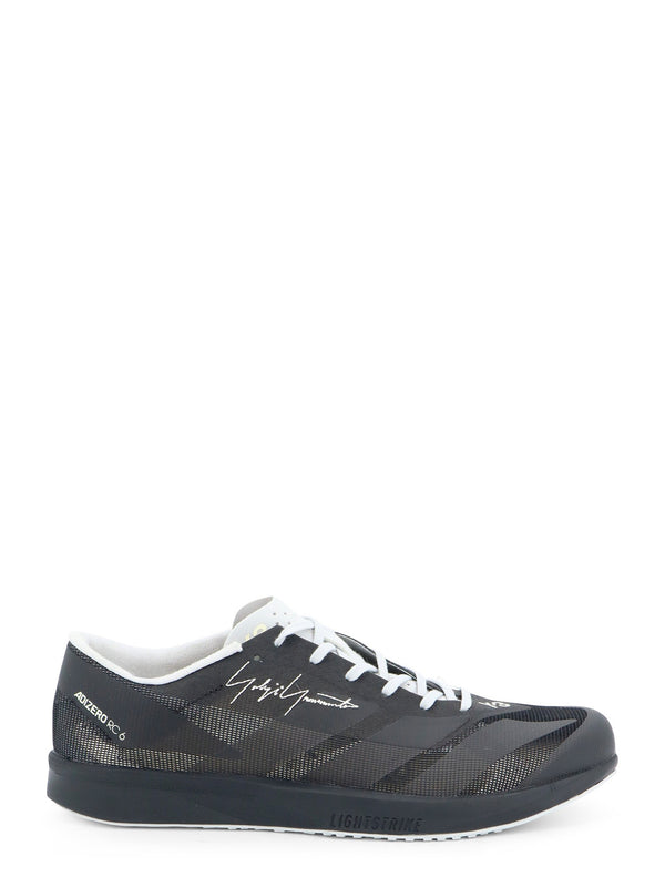 Mesh Sneakers With Embroidered Logo On The Side