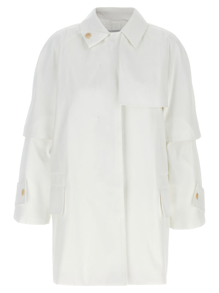 Max Mara Baba Trench e Impermeabili - Bianco | 2a3e73d82a219d62c2e4adf87c83dce02c6eb57a