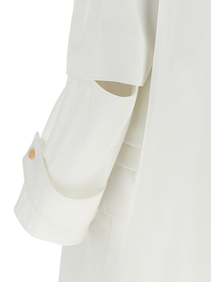 Max Mara Baba Trench e Impermeabili - Bianco | 4f702dcd0a45873969b9358cb1891d619631452f