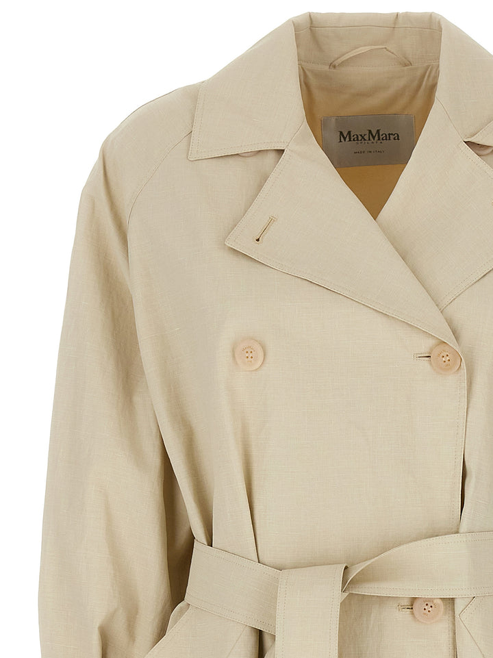 Max Mara Ronco Trench e Impermeabili - Beige | 17e2145f29af51910ec8d202f4fc138976c61c5b