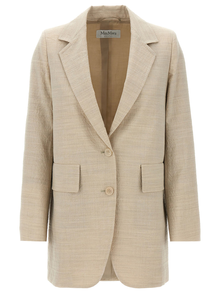 Max Mara Acacia1234 BlazerS - Beige | 4720fa796d5154998dd4582e103df9d37425bf86