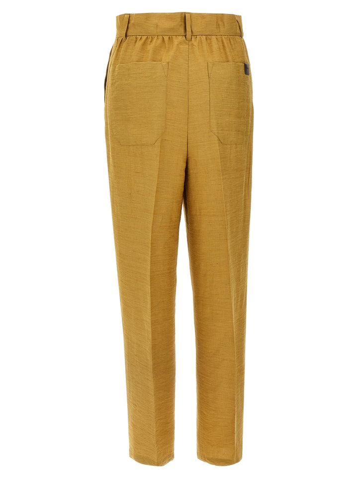 Max Mara Efedra Pantaloni - Oro | 08d47a95ef7dbb25fc269d1162a27f255164ab1a