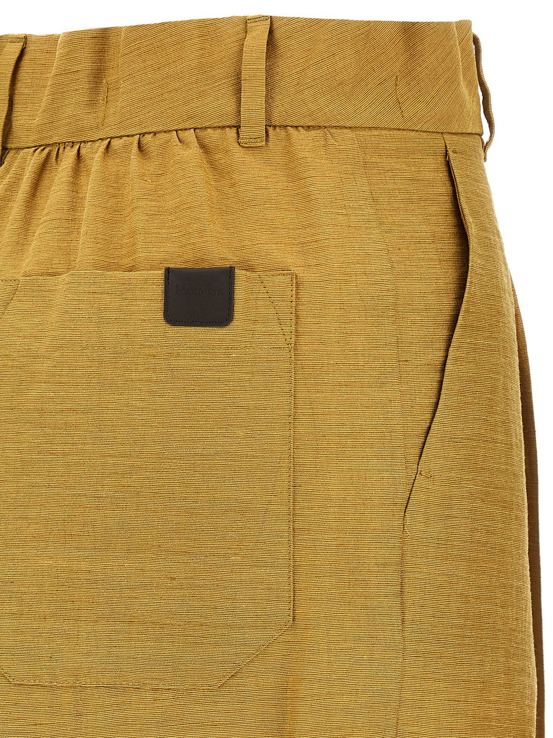Max Mara Efedra Pantaloni - Oro | b8146283a6b2cfde53c1c92d2a2624047d749041