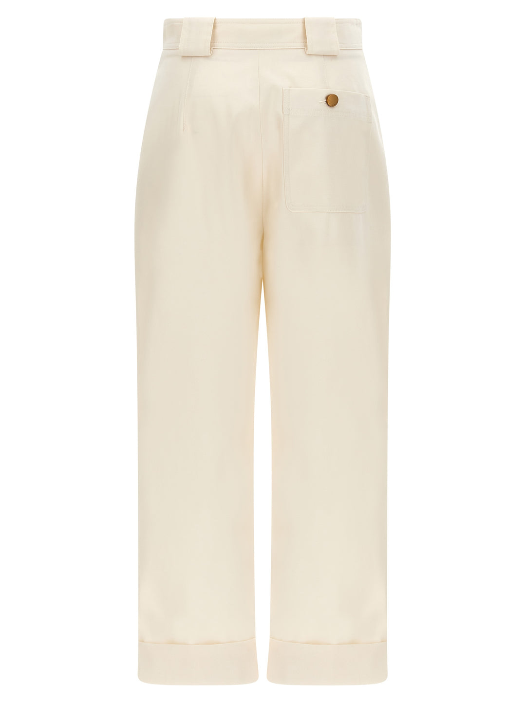 Max Mara Palio Pantaloni - Bianco | 8b773ab3b2853db7bf4997d2e30fb943304ffda3