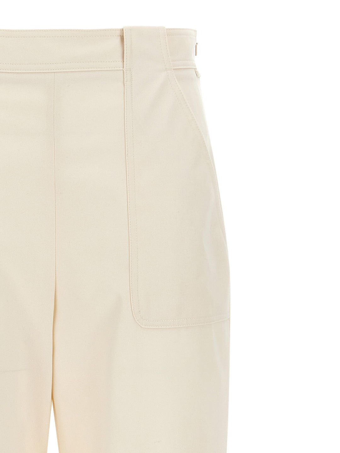 Max Mara Palio Pantaloni - Bianco | 97b39c3ec12fff11dfda72a4a40f9873df46ebc2