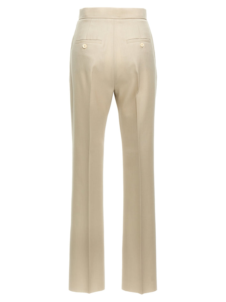 Max Mara Turbigo Pantaloni - Beige | 962be4fe85be3874ac9814e009a48c2f2de21d7f