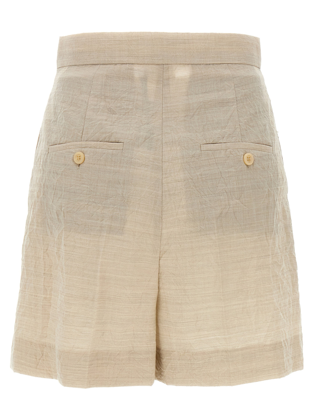 Max Mara Abisso1234 Bermuda e Short - Beige | 03d72ed55fca0cd989b52221d7264f553d99ecb6