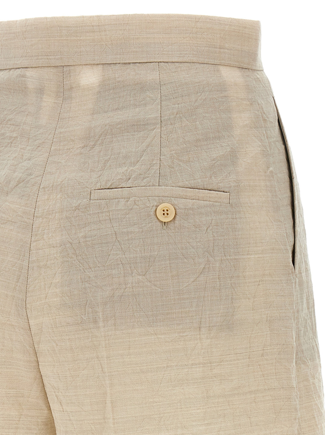Max Mara Abisso1234 Bermuda e Short - Beige | e54f64ae36d6eafb45bf479f81e53ebfbb1570f7