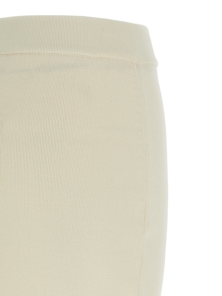Max Mara Losanna Gonne - Bianco | 020e518861cd30183f31ca41b363ec6f0364c6b4