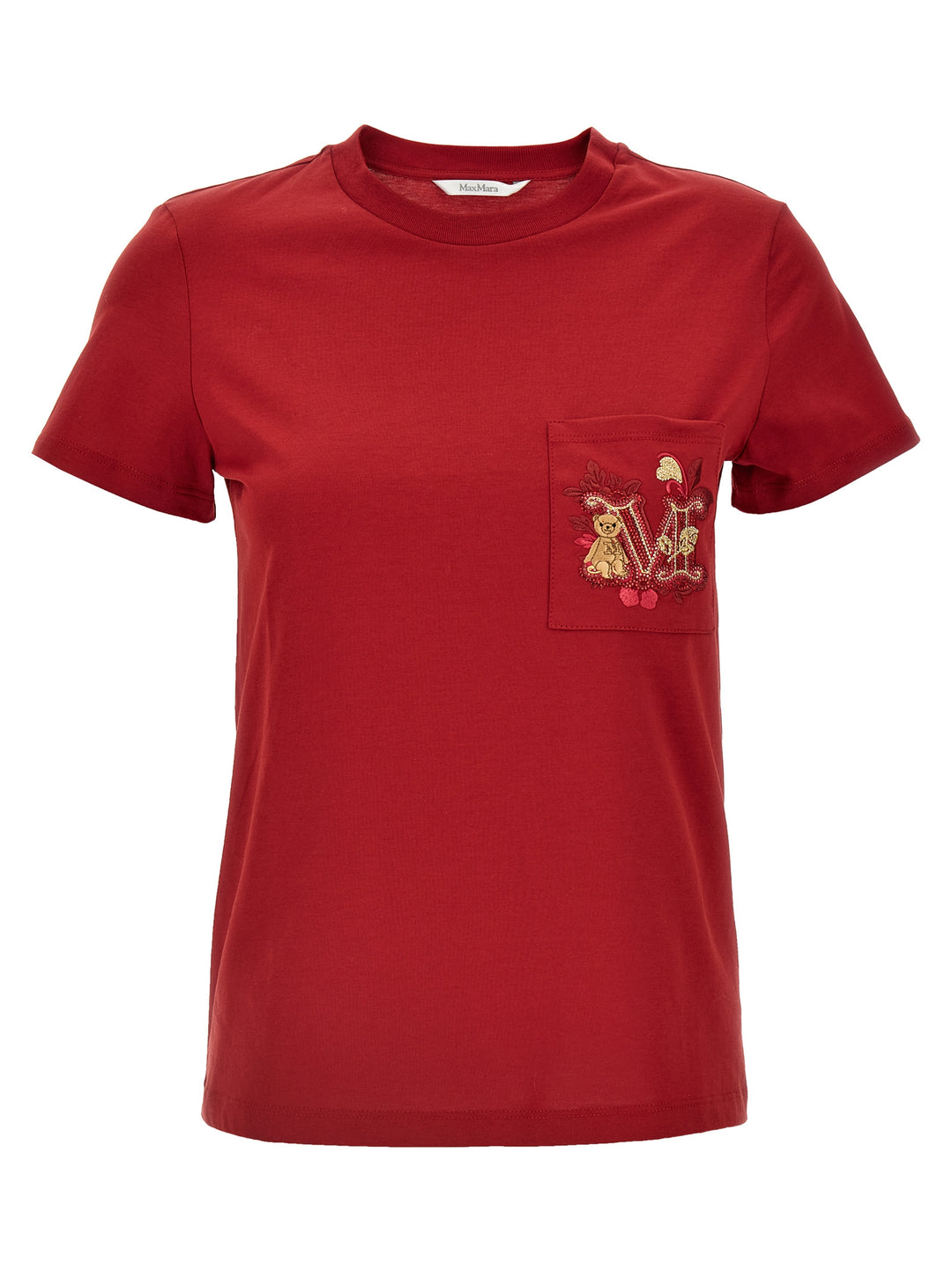 Max Mara Nunzio T shirt - Rosso | 7decd99a6658ffeee3fc76a45cd9c097eae94227