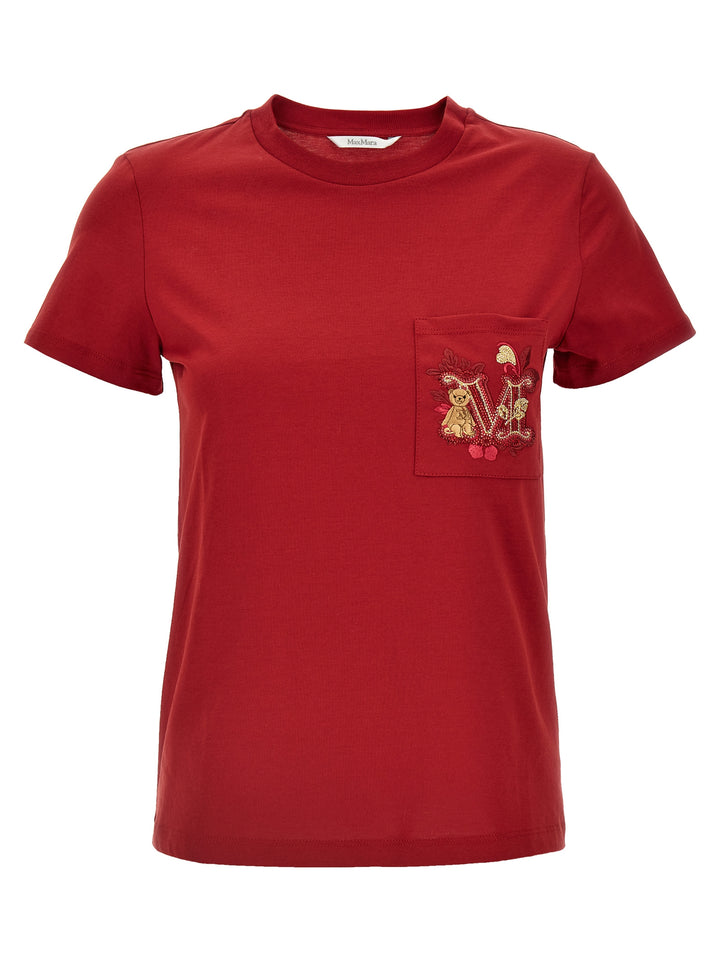 Max Mara Nunzio T shirt - Rosso | 7decd99a6658ffeee3fc76a45cd9c097eae94227