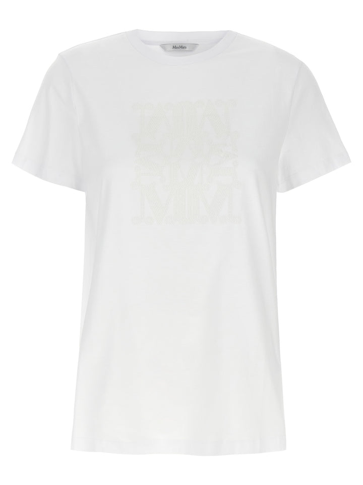 Max Mara Giovane T shirt - Bianco | 93ee14f0a99c64df67f718f1915ac6abeccbac66