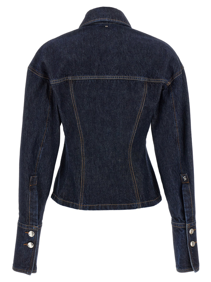 Sportmax Gange Puffer Jackets - Blu | 5e56adc815f679bedfed93000b3d7331a7751d1a