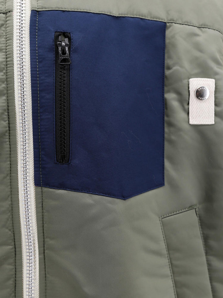 Sacai Jackets - Blue and green | db51e2a4c2bd76bf3c8b0317efc56c26fa04e4d0