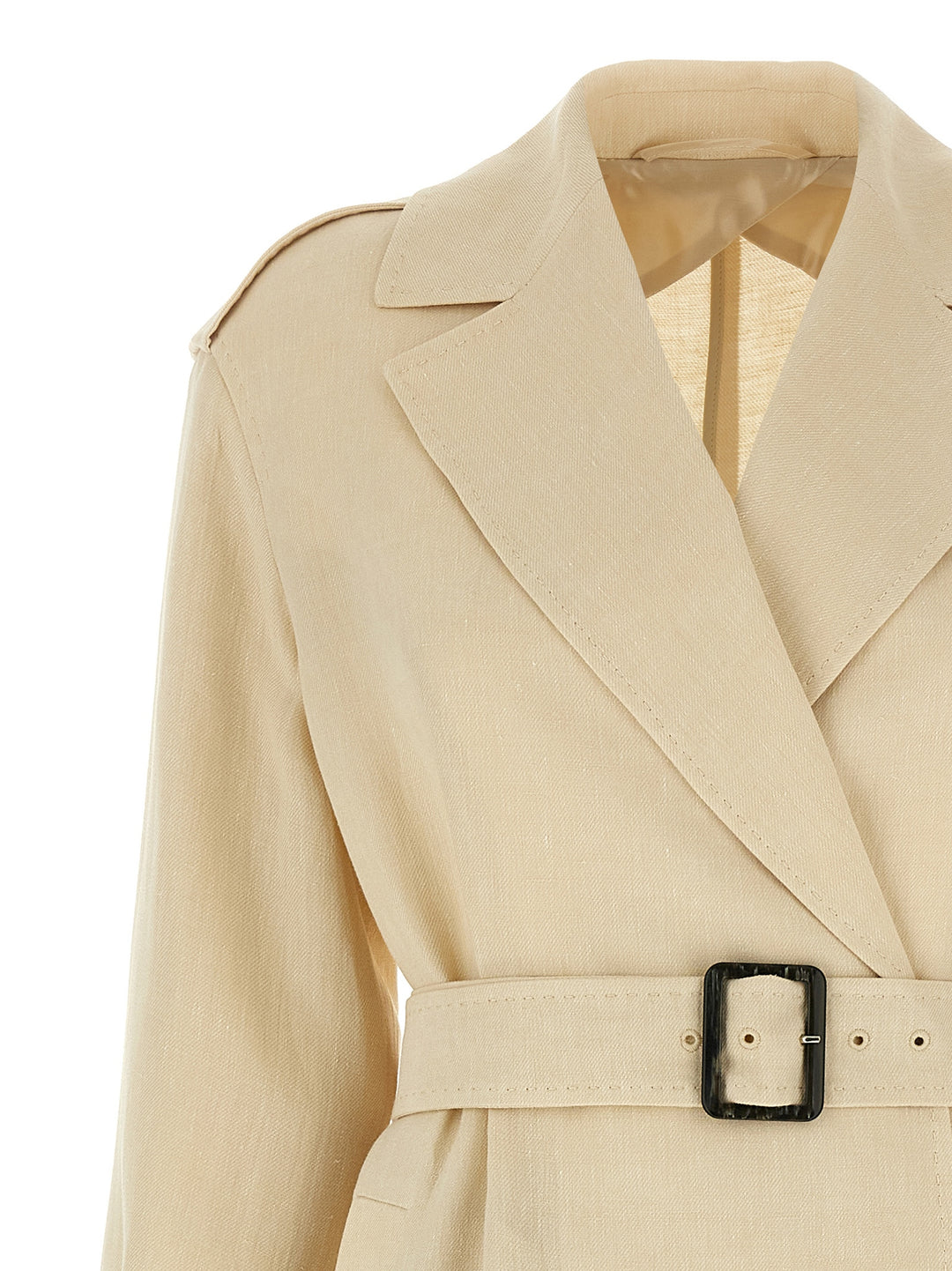 Max Mara Studio Vieste Trench e Impermeabili - Beige | f01cb99669543b6e75af2bff5b9e7c38de57bf3f