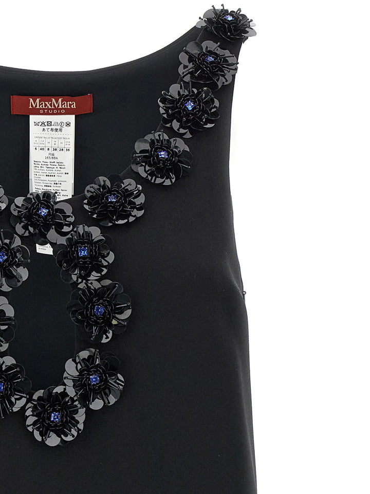 Max Mara Studio Delis Abiti - Nero | 9129006a7b244258e8c776369a55cee3de6092ca