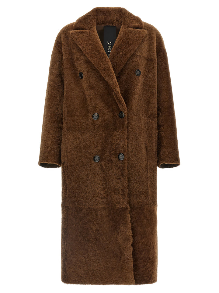 Blancha Merinillo Astrakan Pellicce - Marrone | 94c443e76a0f5114a5c9ebb924f5614aadf22f01