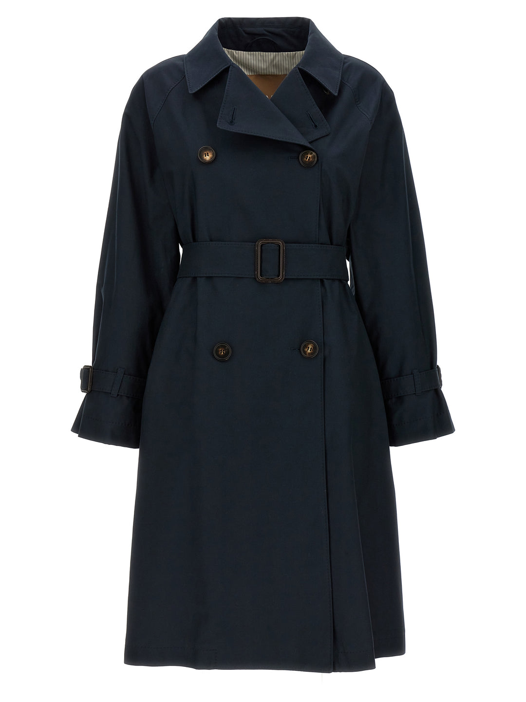 Max Mara The Cube Ctrench Trench e Impermeabili - Blu | 23c27ddc8d32af31095ad14f09188aae10a31af4
