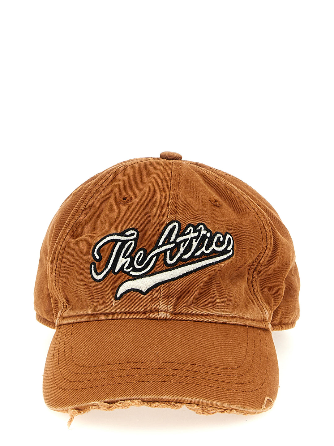 The Attico Logo Embroidery Hat Cappelli - Marrone | 62ee8a8ad7c0369d05ec2704de00d71fa4d0e74e