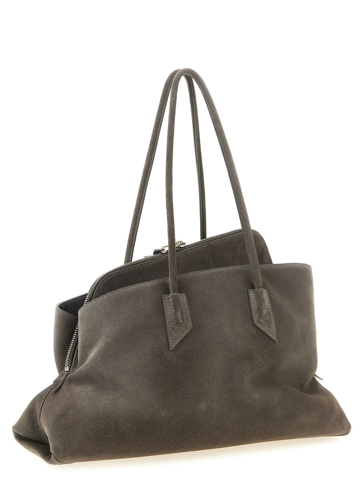 The Attico La Passeggiata Medium Borse a Spalla e Tracolla - Grigio | aa4444d7a2e9d2a98b361d32e84a4ac8c7c9e217